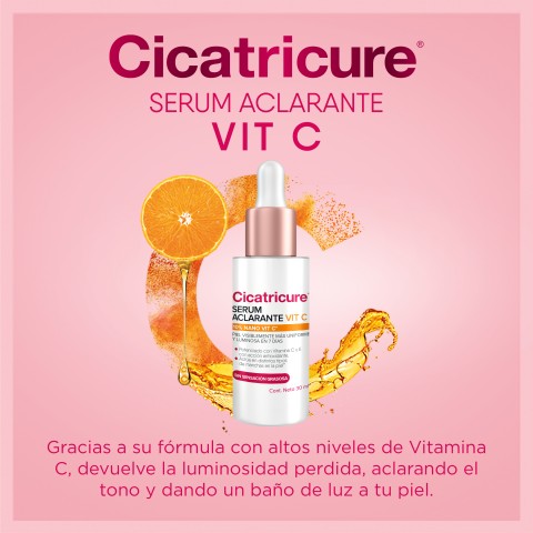 Cicatricure serum aclarante vit C